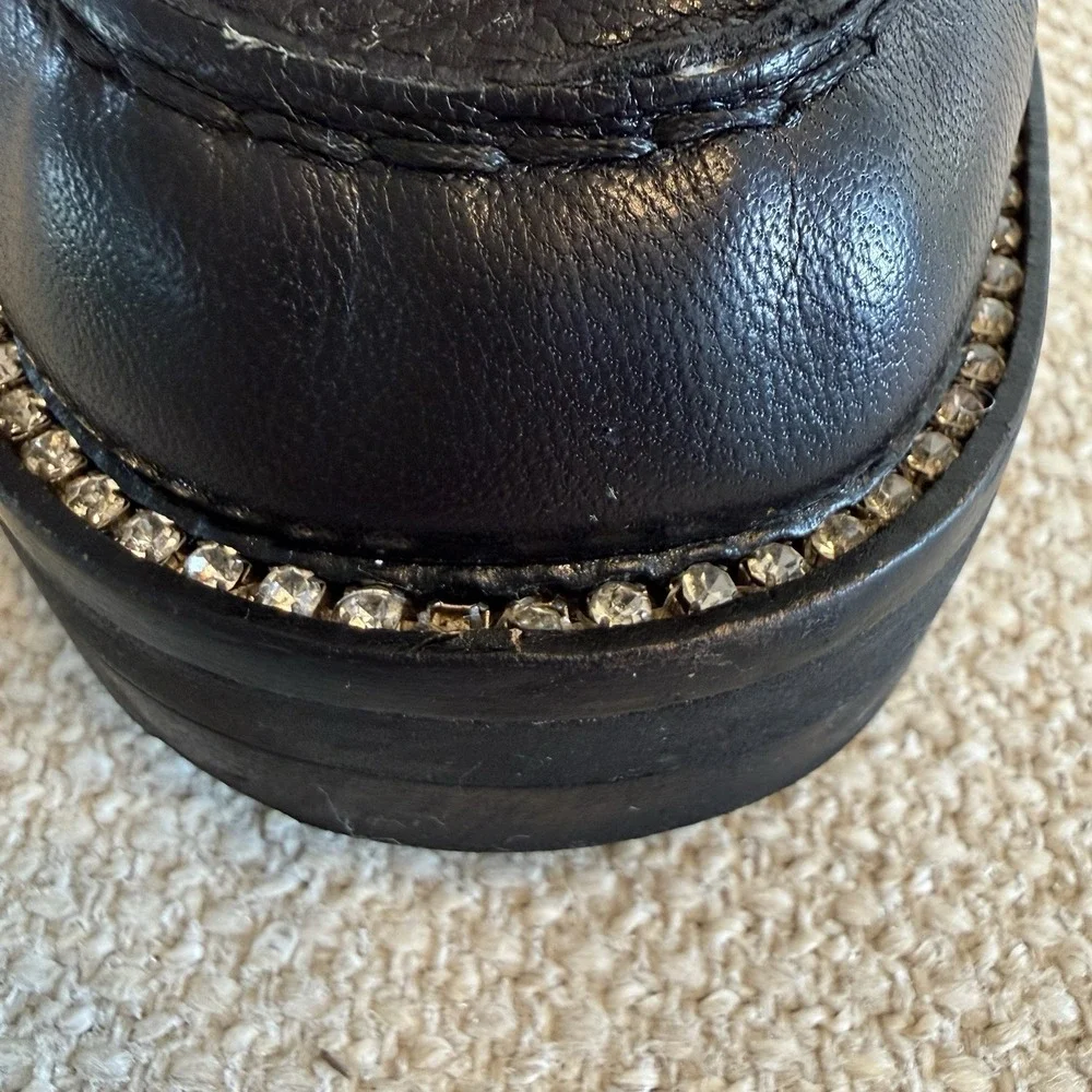 Karl Lagerfeld Black Women's Maysun Platform Casual Shoe Women‎ 9m